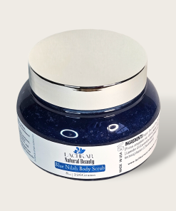 Blue Nilah Body Scrub, #BlueNilah #BodyScrub #ExfoliatingScrub #RadiantSkin #GlowingSkin #NaturalExfoliant #Skincare #HydratingScrub #SpaAtHome #SmoothSkin #VeganBeauty #CrueltyFree #AntiInflammatory #NourishingScrub #SelfCare